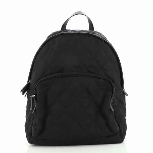 Prada Impunto Zip Backpack Quilted Tessuto Medium | eBay