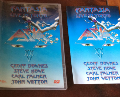Asia - Fantasia -  Live in Tokio  [ DVD ] Steve Howe Carl Palmer John Wetton