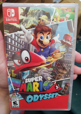 Super Mario Odyssey (Nintendo Switch, 2017) 00000 First Print NEW