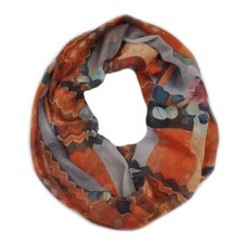 Seide Loop Schal Halstuch Schals Rundschal Schlauchschal Tücher Damenschal 