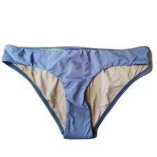 NWOT Zimmermann Sz 10 Pale Blue Bikini Bottom Only Hipster Swimwear