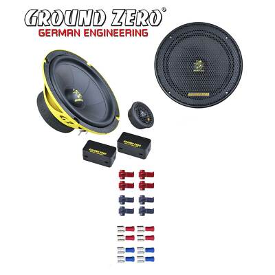Ground Zero Auto SPL Lautsprecher System 16,5cm für Kia Magentis ab 2005