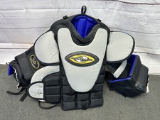 Brown Resonator Ice Hockey Goalie Arm- Chest Protector- Intermediate Large