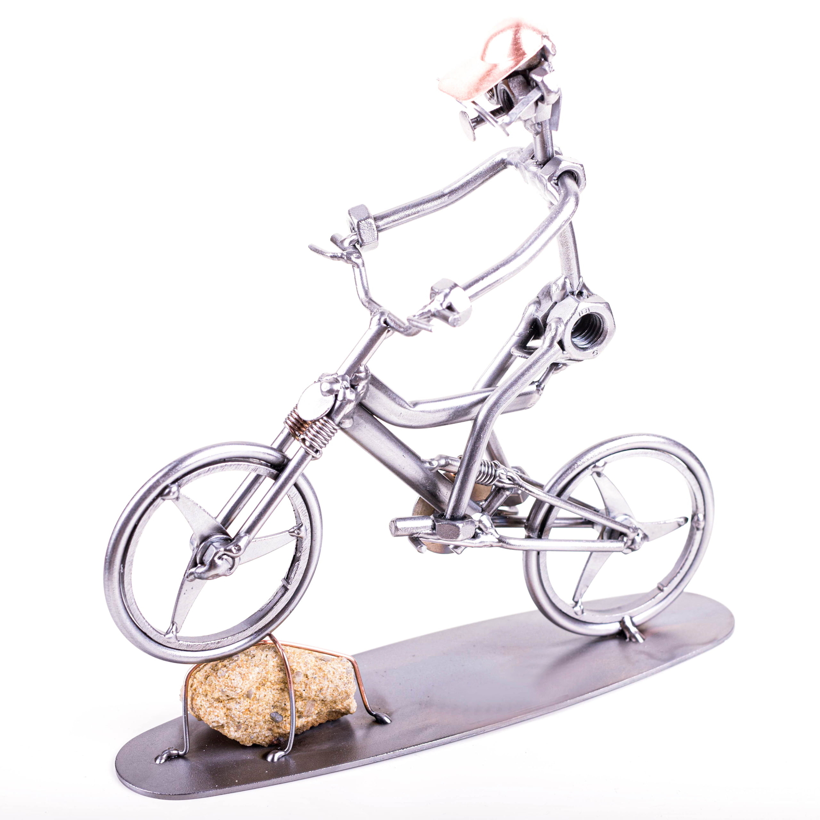 Handmade Mountain Bike Figurine Gift for Cyclists Stylish Home Decor for Outdoor