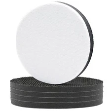 5PACK 6 in Soft Foam Interface Sanding Disc Sander Buffer Hook Loop Backing Pad