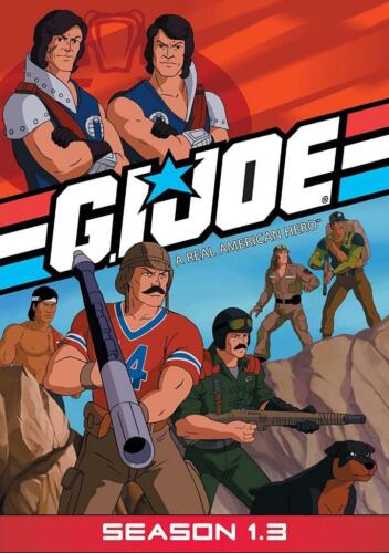 Gi Joe Real American Hero: Season 1.3 (DVD, 4 Disc Set, 1985) NEW