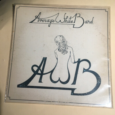 AVERAGE WHITE BAND AWB SD 7308 PRESSWELL PRESSING ATLANTIC VINYL RECORD LP 12''