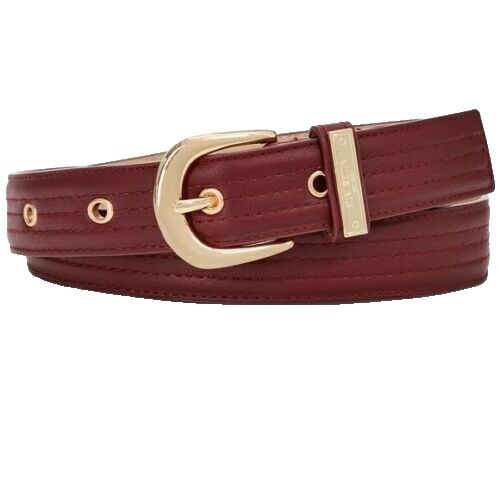 Bcbg red belt BCBG MAXAZRIA Runway toggle chain Red statement belt sz  main image 4