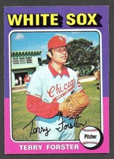 1975 TOPPS MINI #137  Terry Forster  CHICAGO WHITE SOX  EX-MINT  A