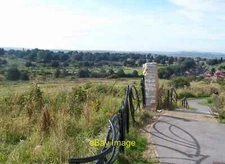 Photo 12x8 Landscaped Walkway in Manor Fields Park Manor Estate Looking ov c2012