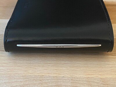 New Tumi Mens Wallet Donington SLG Leather Single Billfold NEW WITH BOX AND  TAG