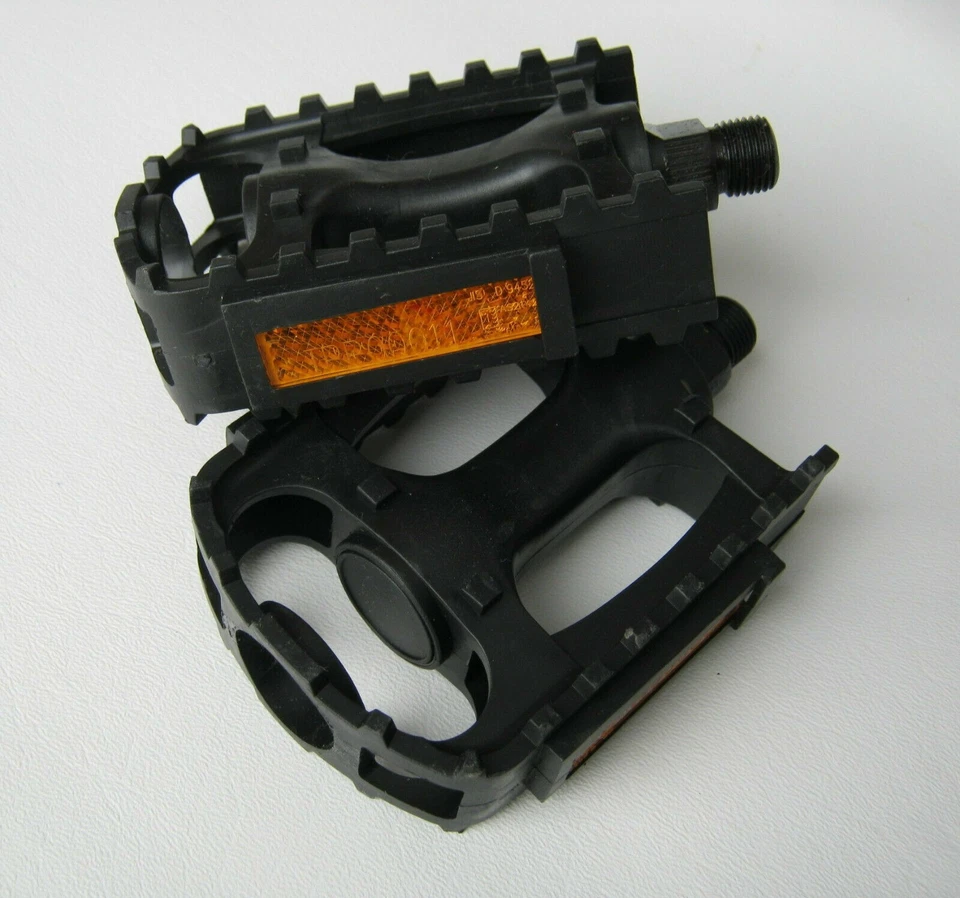 Pedales 9/16" NW-99B Negro Bicicleta Bicicleta Bicicleta NUEVO BMX MTB Carretera Resina Compuesto Foto 2 de 2