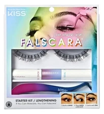 KISS Falscara DIY Lash Extension Starter Kit Lengthening Wisps 79839