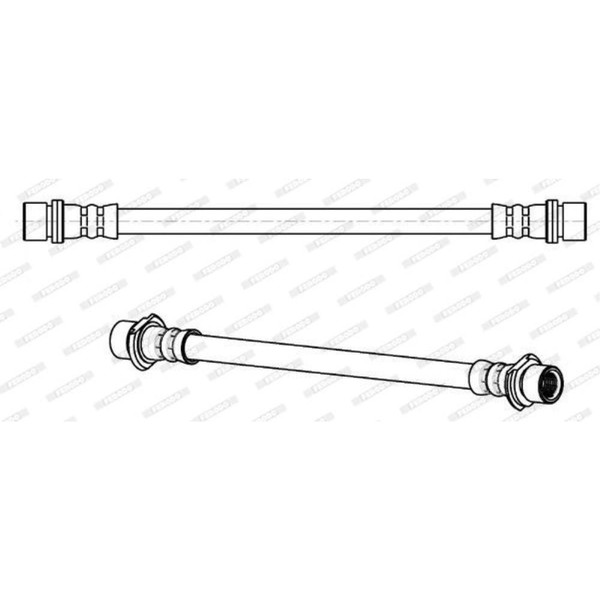 Ferodo Bremsschlauch FüR Toyota Yaris _P9_ 1.0 Vvt-I 1.3 SCP9_ NSP9_ KSP9_-image
