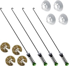 Suspension Rod Kit For Whirlpool WTW4950XW0 WTW4950XW1 WTW4950XW2 4GWTW4950YW2