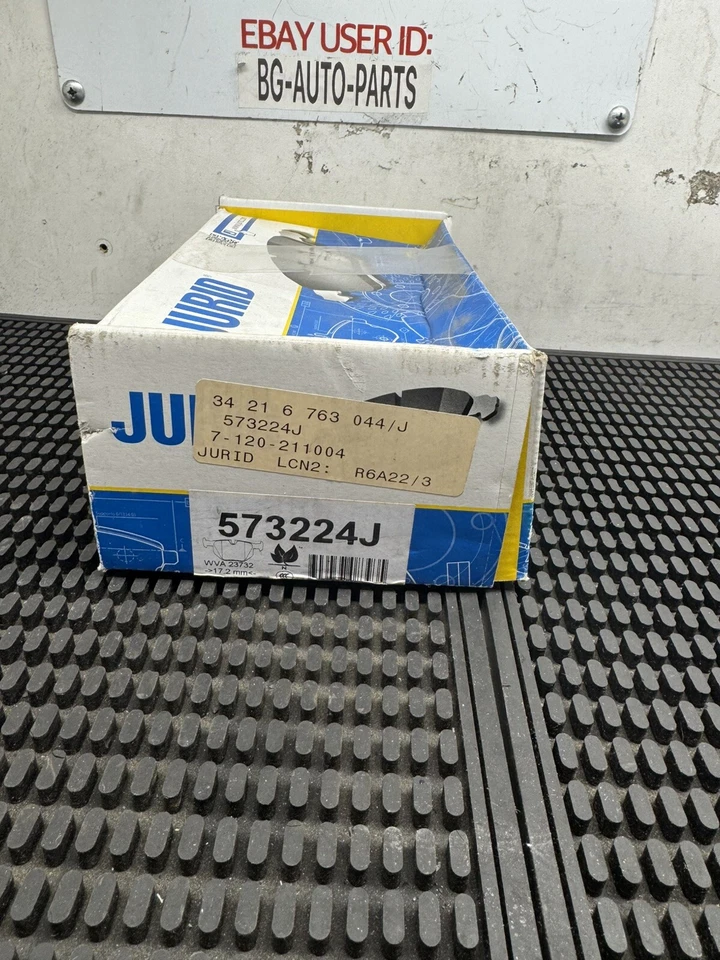 BMW 525i/525xi/530i/530xi/535i/535xi 2004-2010 PASTILLAS FRENO TRASERO NUEVAS JURID Foto 2 de 4