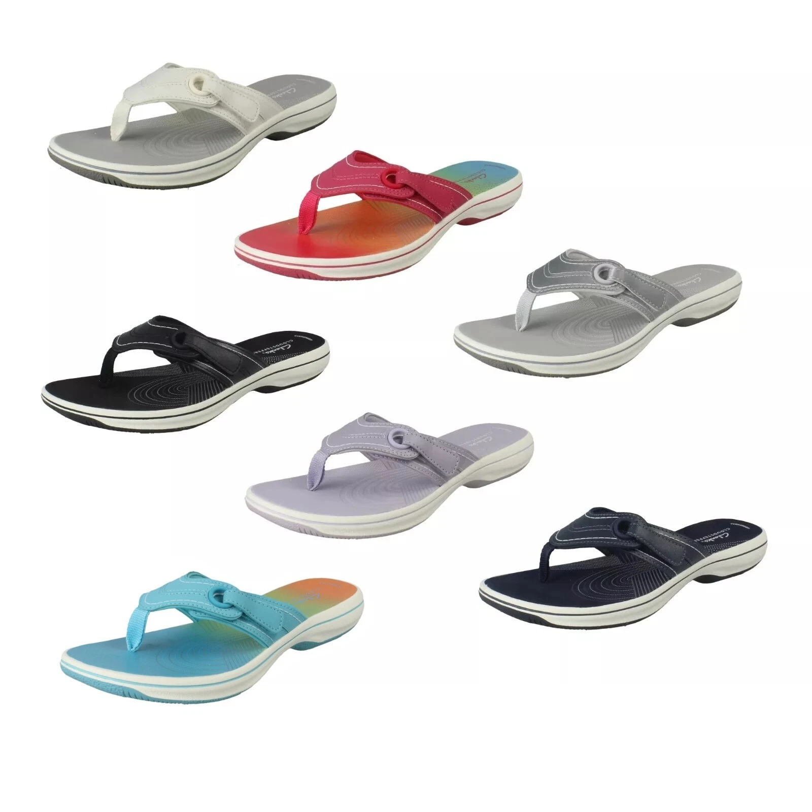 Clarks Brinkley Reyna Sandalo Femminile Regolabile A Punta