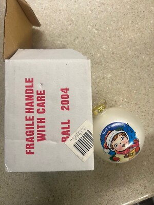 2004 Campbell's Soup Company M'm! M'm! Good! Kids Christmas Ornament Ball