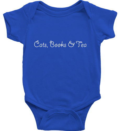 Cats Books & Tea Toddler Kids Tee Youth T-Shirt Baby Bodysuit Cute Book Cat Love - Picture 22 of 34