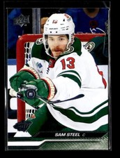 2023-24 Upper Deck NHL Hockey Sam Steel Minnesota Wild #339  4 Card Lot