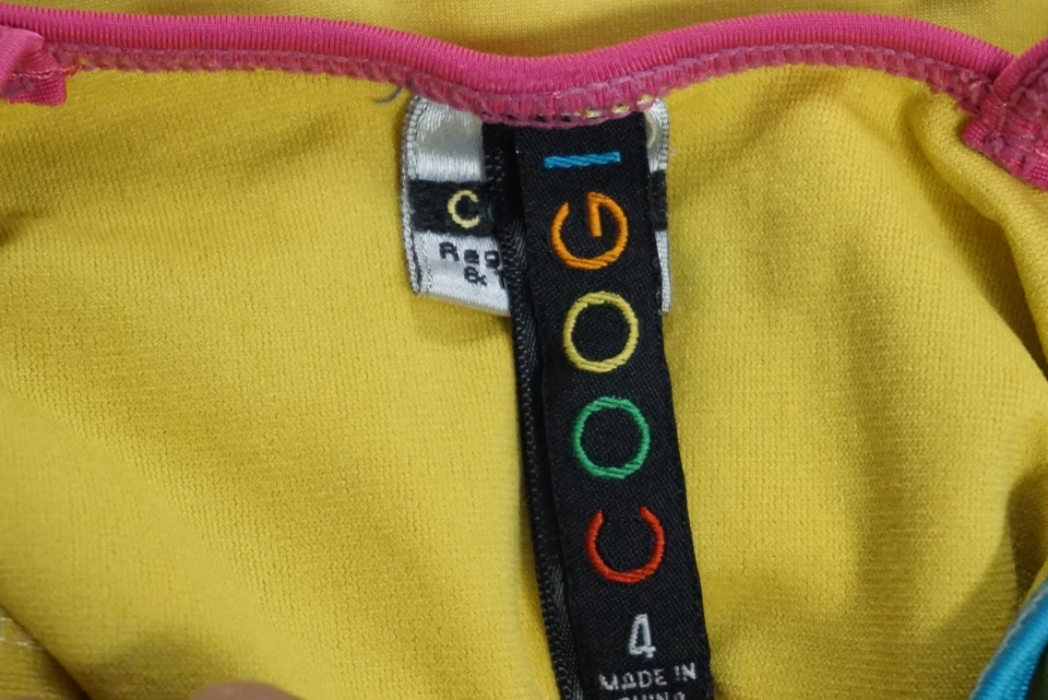 Купальник для девочек Coogi размер 4 купальный костюм купальный костюм - Изображение 4 из 4