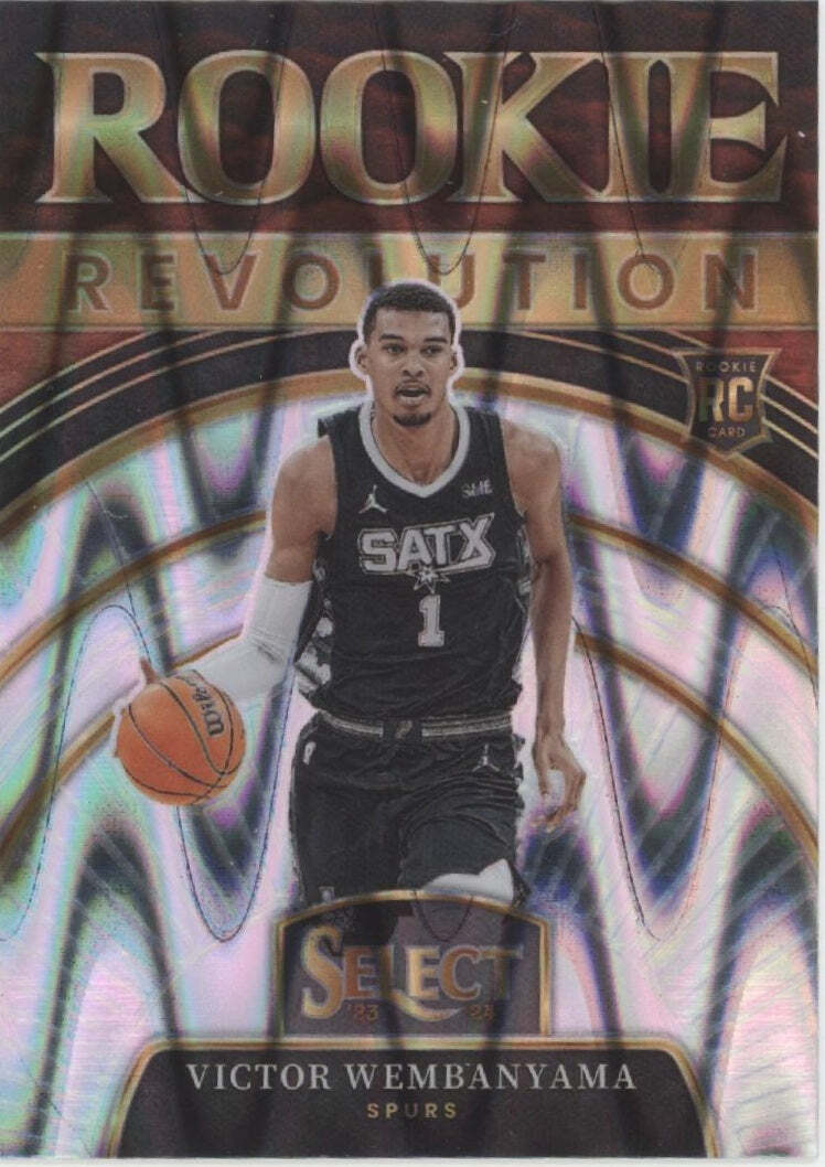 Victor Wembanyama 2023-24 Panini Select Rookie Revolution