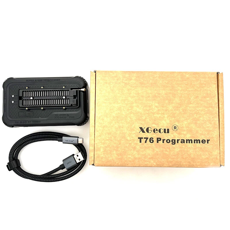 XGecu T76 Programmer Support Eprom EMMC GALCPLD VGA BGA Socket Tester ClipSocket - Photo 2/4