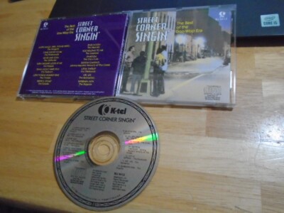 RARE OOP K-TEL Street Corner Singin' CD doo wop Fleetwoods Penguins Skyliners 14