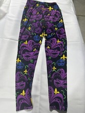 leggings women Marci Gras Size 4 Junior Size 10