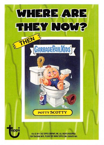 GARBAGE PAIL KIDS 2011 FLASHBACK SERIES 2 PICK-A-CARD YELLOW BASE STICKERS TOPPS - Picture 283 of 321
