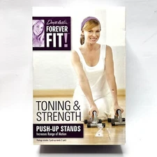 Push Up Stands *BRAND NEW SET* Toning & Strength - Forever Fit - Denise Austin