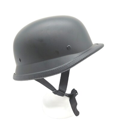 Samger Motorradhelm Halbschalenhelm German Style XL Chopper Cruiser Bike Cool