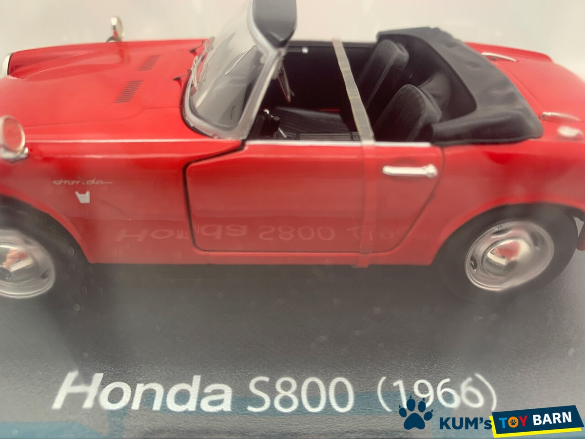 1:24 Domestic famous car collection Honda S800 1966 Red 1/24