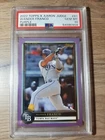 Wander Franco 2022 Topps x Aaron Judge  Set Purple /25 SSP RC PSA 10 Pop 1