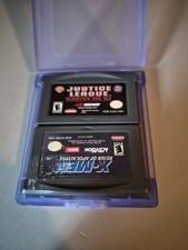 Gameboy Advance Justice League Injustice For All & X-Men Reign Of Apocalypse