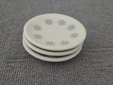 3 PCS PREOWNED Schylling Raggedy Ann miniature tea set Plates.