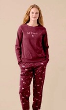 Noi Di Notte Women's Long Sleeve Warm Cotton Pajamas FA9319
