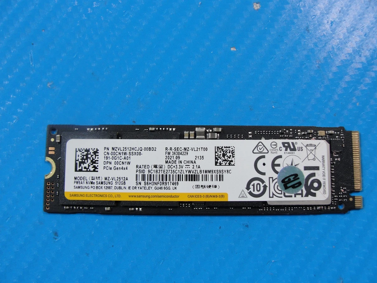 Las mejores ofertas en Las unidades de estado sólido Samsung 512GB