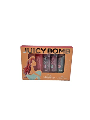 essence Disney Arielle Juicy Bomb Lipgloss Set 5-teilig Little Mermaid NEU OVP - Bild 1 von 4
