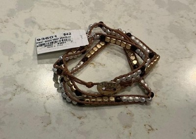 VIVI DESERT SANDS WRAP BRACELET #93601 MRP $42 NEW NWT LIGHTWEIGHT
