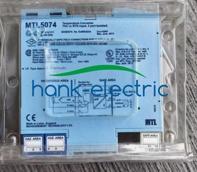 1PC EATON MTL MTL5074 Safety Barrier New Expedited Shipping