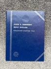 John F Kennedy Half Dollar Album 1964-1978 14 Coins 1 Silver