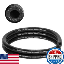 Kuosbiu 1/4" Fuel Line Hose 10FT SAE 30R10 400PSI High Pressure Submersible Auto