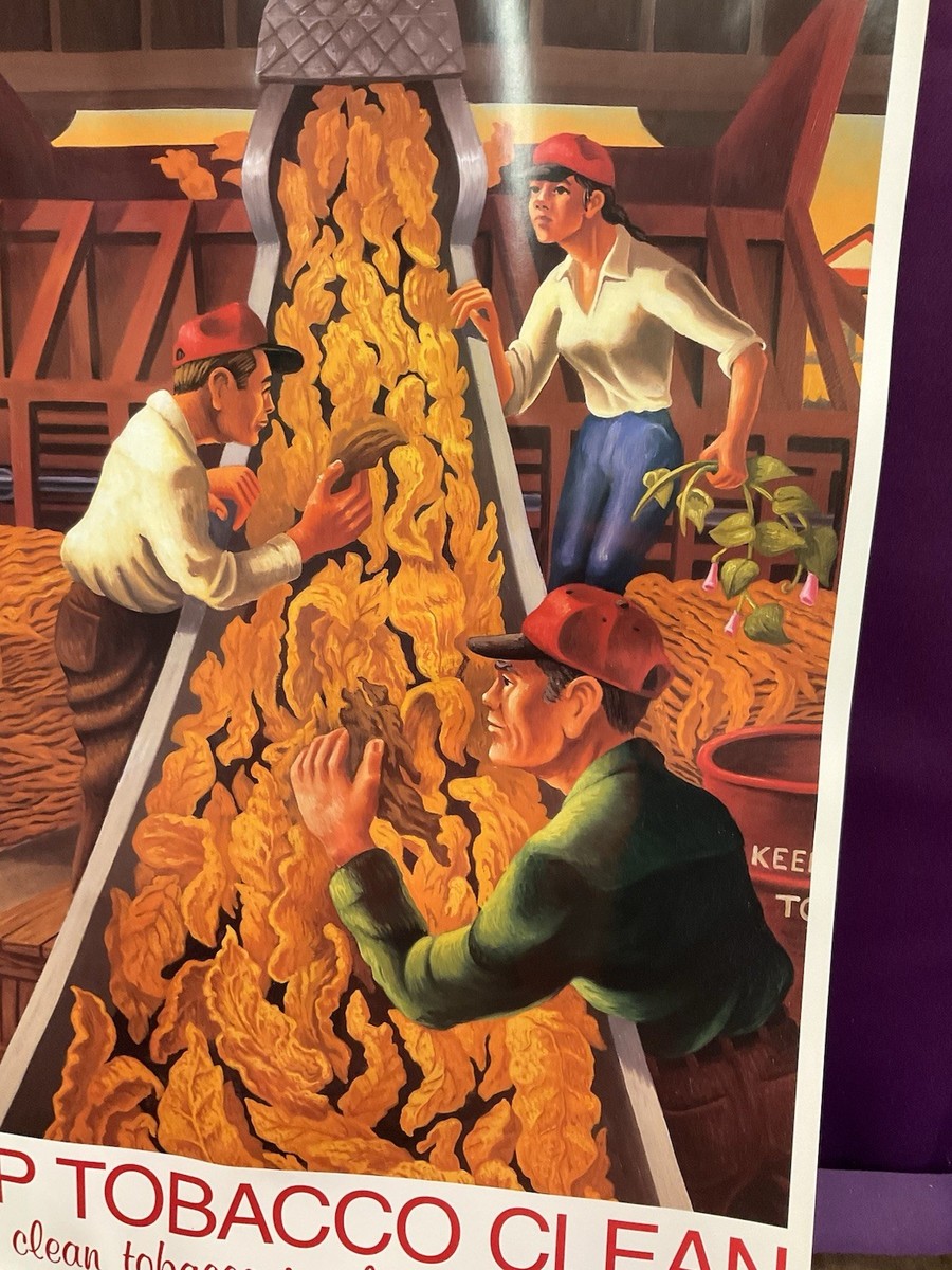 poster of tobacco Vintage 