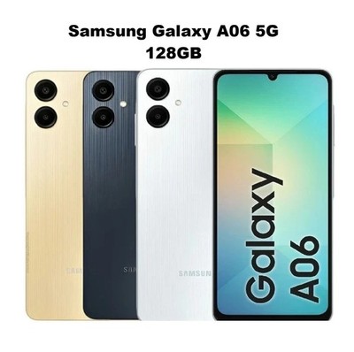 Samsung Galaxy A06 5G 64GB/128GB entsperrt SIM-frei brandneu versiegelt UK-Verkäufer