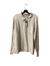 Goodfellow co Mens Long Sleeve Tan Sweater Size XL