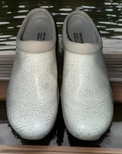 MERRELL Women’s Encore Slide Pro Lab White Slip-on Clogs Mules Shoes Size 9.5