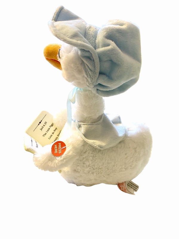 Cuddle Barn Mother Goose Battery Operated Talking Plush Toy Nursery Rhymes 2017