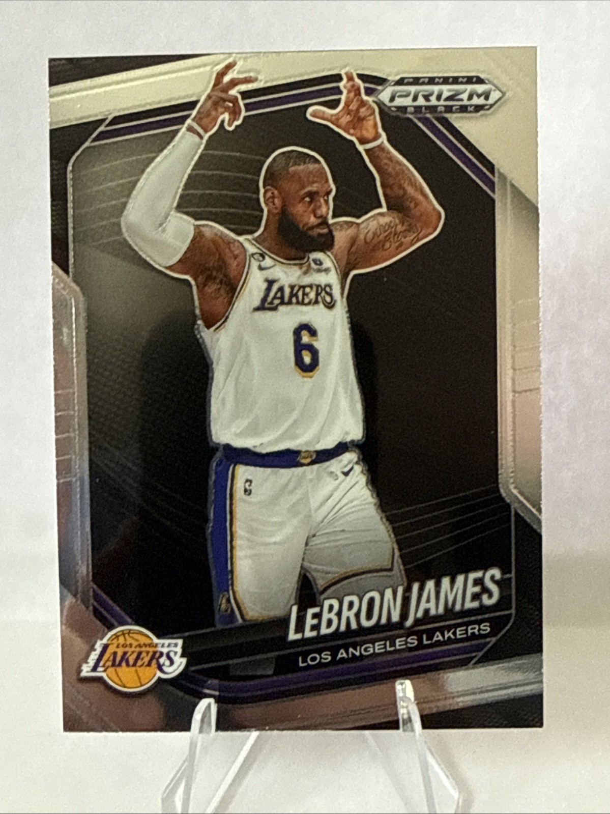 2024-25 Panini Prizm Black - LeBron James, LeBron James #52