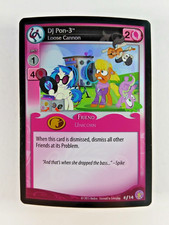 DJ Pon-3, Loose Cannon #f14 Foil - Absolute Discord, My Little Pony CCG (2015)